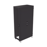 Gabinete para Telecomunicaciones Rack Estándar de 19", 42UR, 600 mm Ancho x 1000 mm Profundidad. Fabricado en Acero, Se envía el Gabinete Armado.